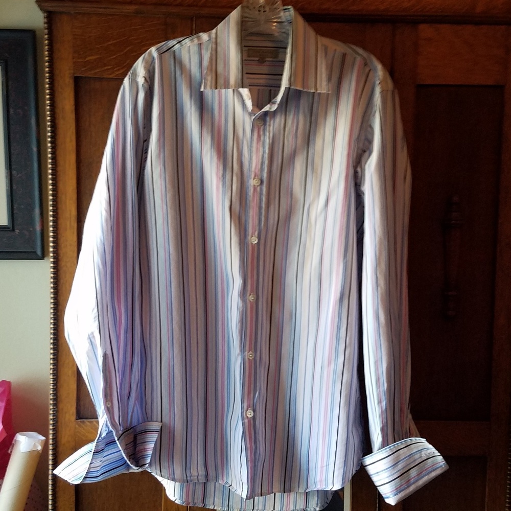 Men's Ted Baker London French Cuff Shirt M